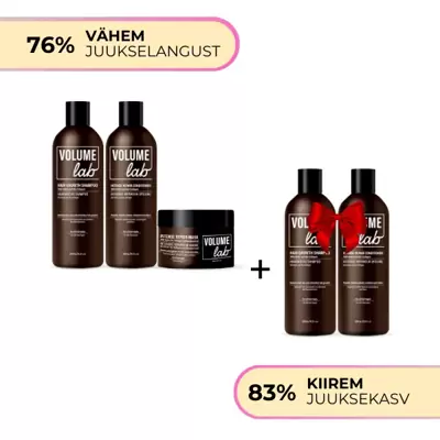 Eripakkumine! Intensiivne juukseid taastav komplekt + KINGITUS